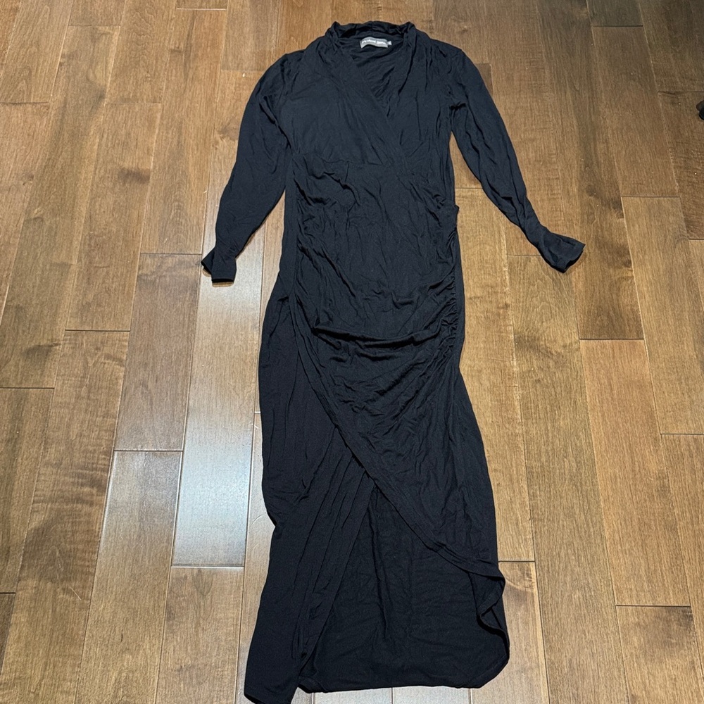 Michael stars black stretch dress sz S
